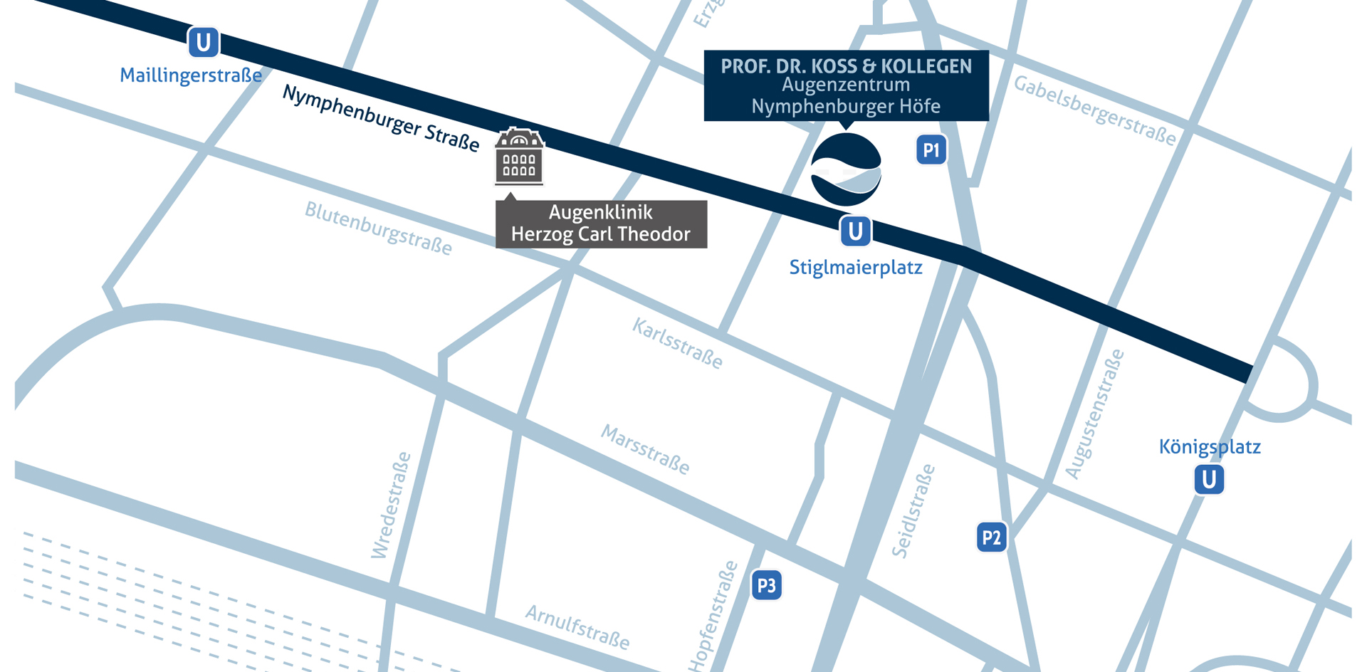 Ihre Augenärzte in München - SEHEN SIE BESSER, LEBEN SIE BESSER! 2 mapbg